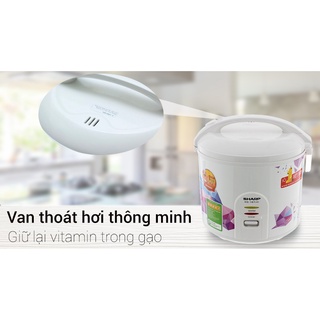 Nồi cơm điện Sharp 1.8 lít KS-18TJV