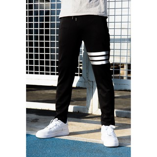 BST Quần Thể Thao Nam Ống Suông 3 Sọc Ngang Đùi MT119