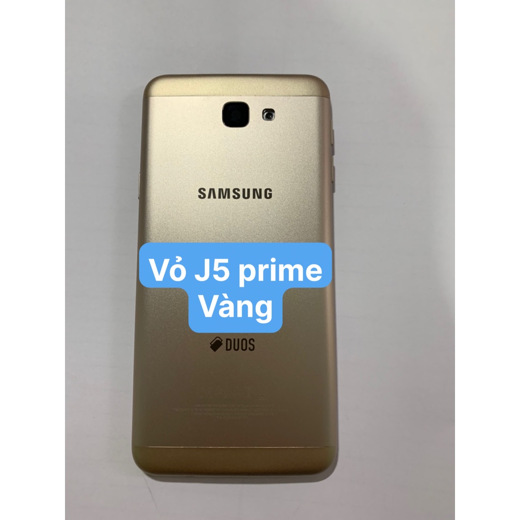 Bộ vỏ Sam sung J5 prime / SM-G570y (gồm lưng - sườn phím tất cả bằng nhôm)