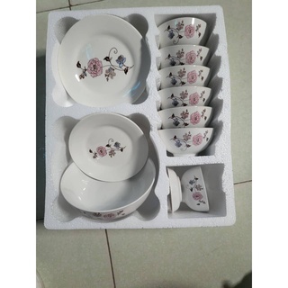 BỘ CHÉN DĨA BÁT TRÀNG