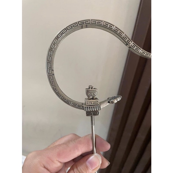 Móc treo lồng chim Huyền trần Móc đồng bạch lư hương bản đại treo lồng hoạ mi, chào mào, chích choè cao cấp