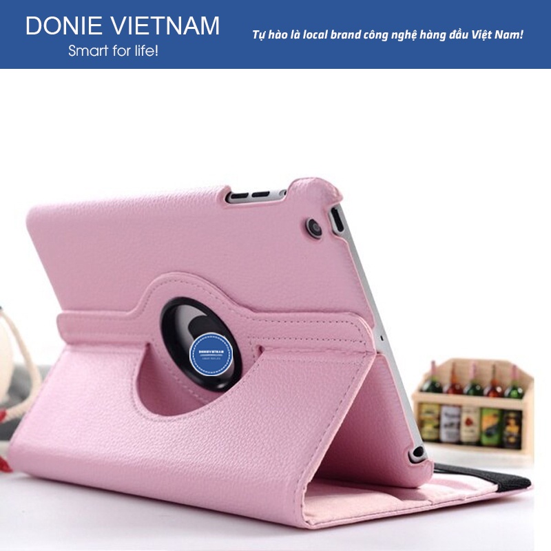 Bao Da Ipad, Ốp Ipad Xoay 360 Độ Siêu Chống Sốc Dành Cho Air 1/2/3/4/5 Ipad Mini Gen 7/8/9 Pro 10.5.11 Inch