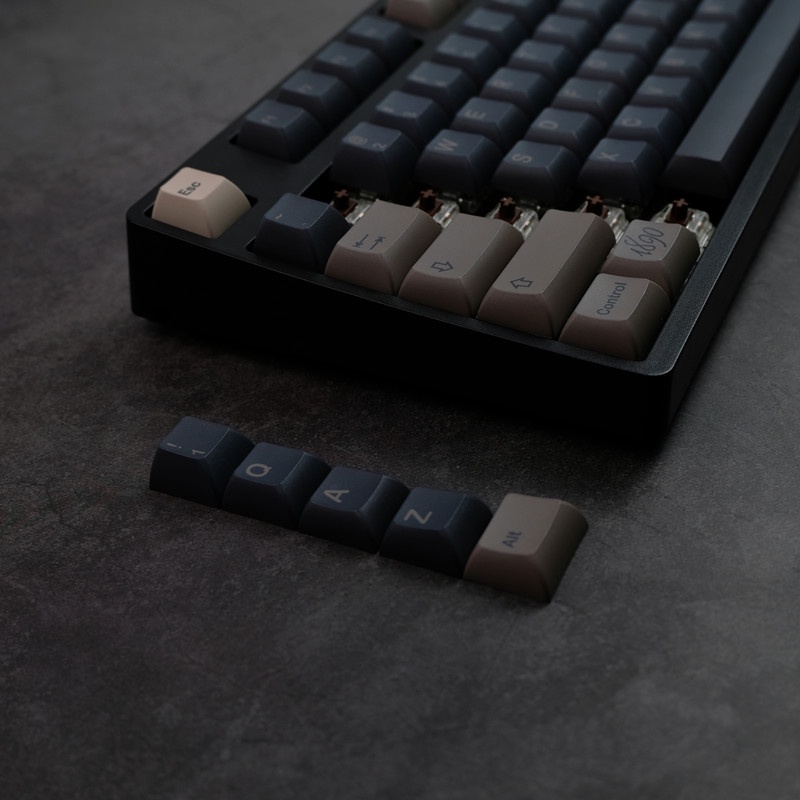 Nút Bàn Phím Cơ Keycap GMK Boulder KCA Profile PBT Dye Sub Nhuộm Màu Cho Bàn Phím Cơ