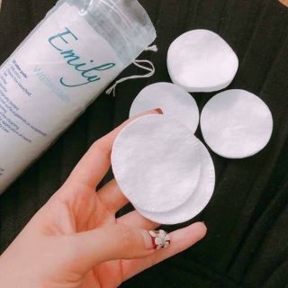 Combo Bông tẩy trang Emily nội địa Đức 120 miếng
