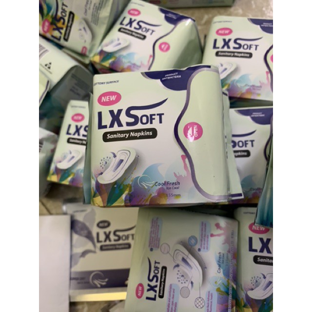 LXSoft  Băng vệ sinh hàng ngày bạc hà ( 20 miếng ) 155mm