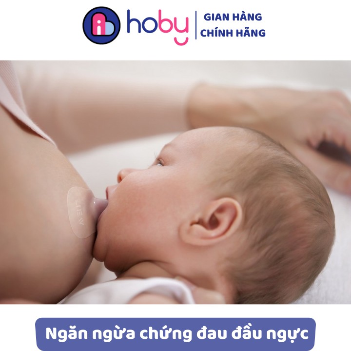 Miếng dán bảo vệ đầu ngực PHILIPS AVENT cỡ chuẩn 15mm 21mm - Núm trợ ti chống đau ngực giúp con bú lâu hơn