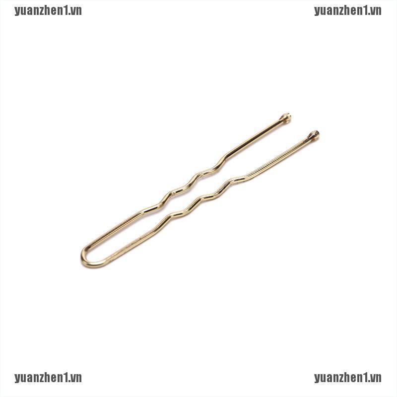 Bộ 20 Kẹp Tóc Kim Loại Hình Chữ U YUANZHEN1