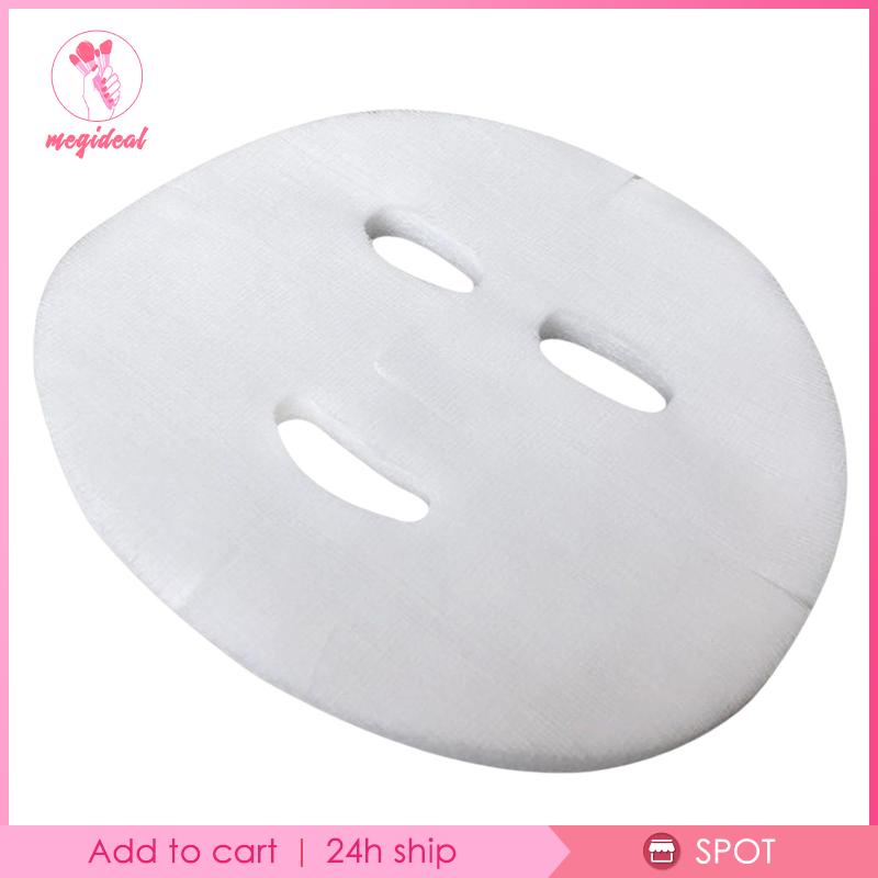Set 100 Miếng Gạc Mặt Nạ Che Phủ Khuôn Mặt Cho Nữ