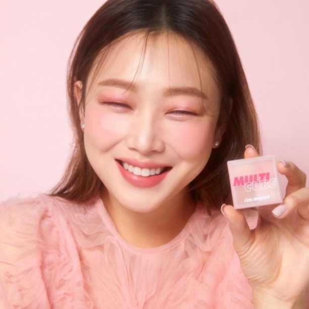 Bảng phấn mắt và má hồng 2 trong 1 I'm MeMe I'm Multi Cube Renewal 3 7.7g bản nâng cấp