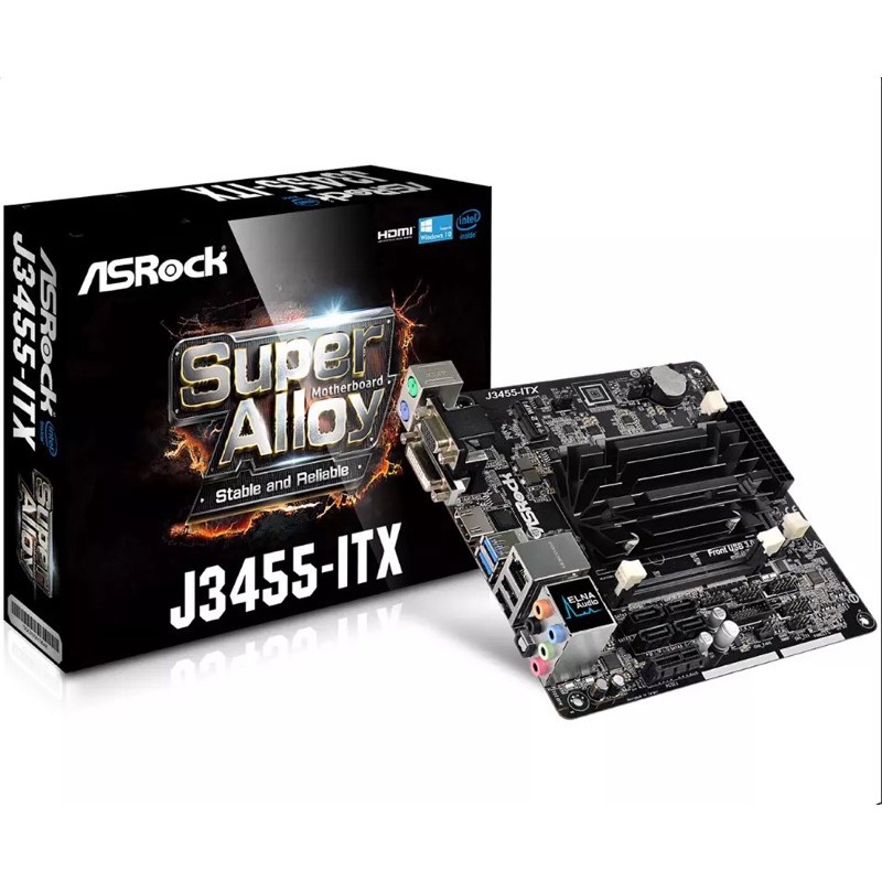 Main ITX Asrock J3455 NAS Xpenology, synology 95