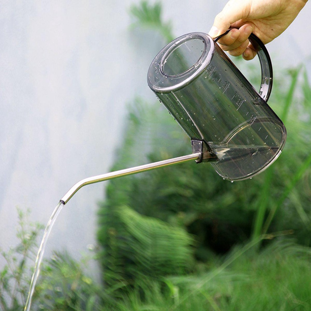 HARRIETT Bình Tưới Cây Bằng Thép Không Gỉ Có Vòi Dài Tiện Dụng