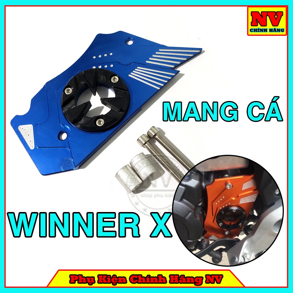 Che Mang Cá Winner X (Che Nhông) Mẫu 1 Nhôm CNC Nguyên Khối