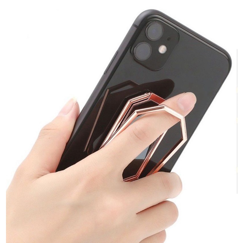 Giá đỡ điện thoại đa năng, chân chống nhiều nấc, có thể gấp gọn bỏ túi tiện lợi khi sử dụng học online và làm việc