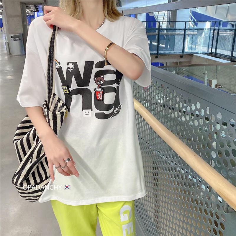 Áo Phông Nữ Suông Dáng Rộng Free Size Free Ship, Áo Thun Hè Chất Siêu Mát Hình In Rõ Ràng Dễ Thương Không Bong Tróc, MN8