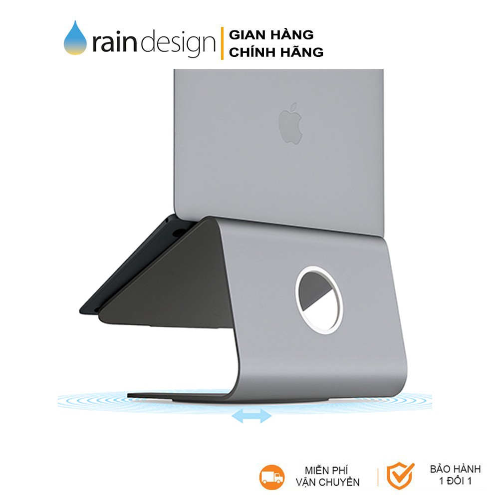 Giá đỡ tản nhiệt Rain Design (USA) Mstand xoay 360 độ cho Macbook/Laptop/Surface - Phân Phối Chính Hãng