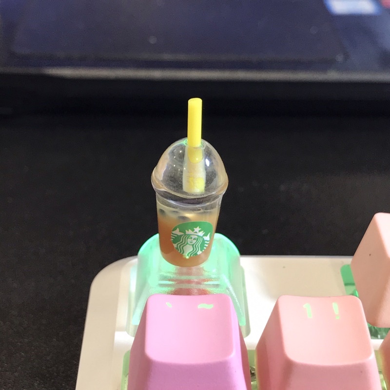 Nút Bàn Phím Keycap đồ uống xuyên led keycaps drink trang trí bàn phím cơ gaming  Lionvn