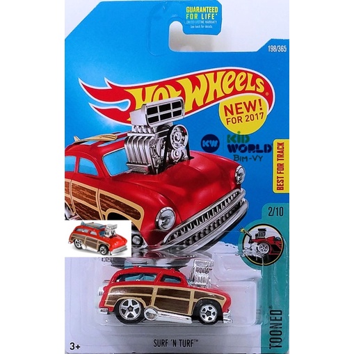 Xe mô hình Hot Wheels basic Surf 'N Turf DTX16, 40K.