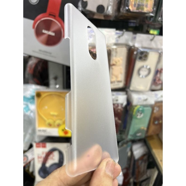 Ốp lưng Sony Xperia 1/ XZ4 nhựa nhám mờ