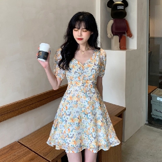 (ORDER) Váy hoa dáng xoè dịu dàng