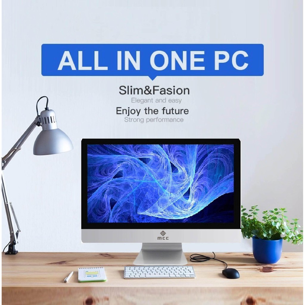 Bộ PC All in ONE (AIO) MCC9182 Home Office Computer CPU i3 9100/ Ram8G/ SSD240G/ Wifi/ Camera/ 22inch | BigBuy360 - bigbuy360.vn