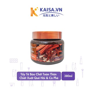 Tẩy Tế Bào Chết Toàn Thân Exclusive Belarus Chiết Xuất Quế Hồi & Cafe (380ml)