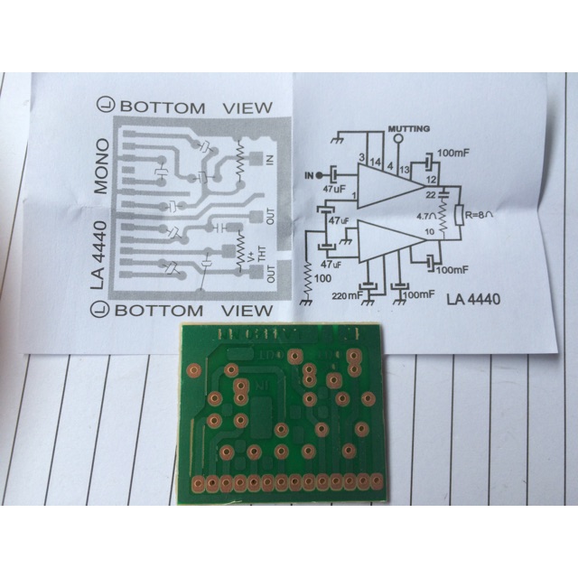 5 Vỉ Mạch LA4440