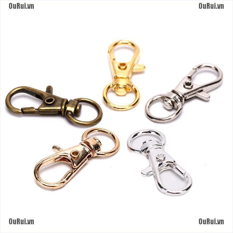 (FCC) Bộ 10 Móc Khóa Hình Cua DIY