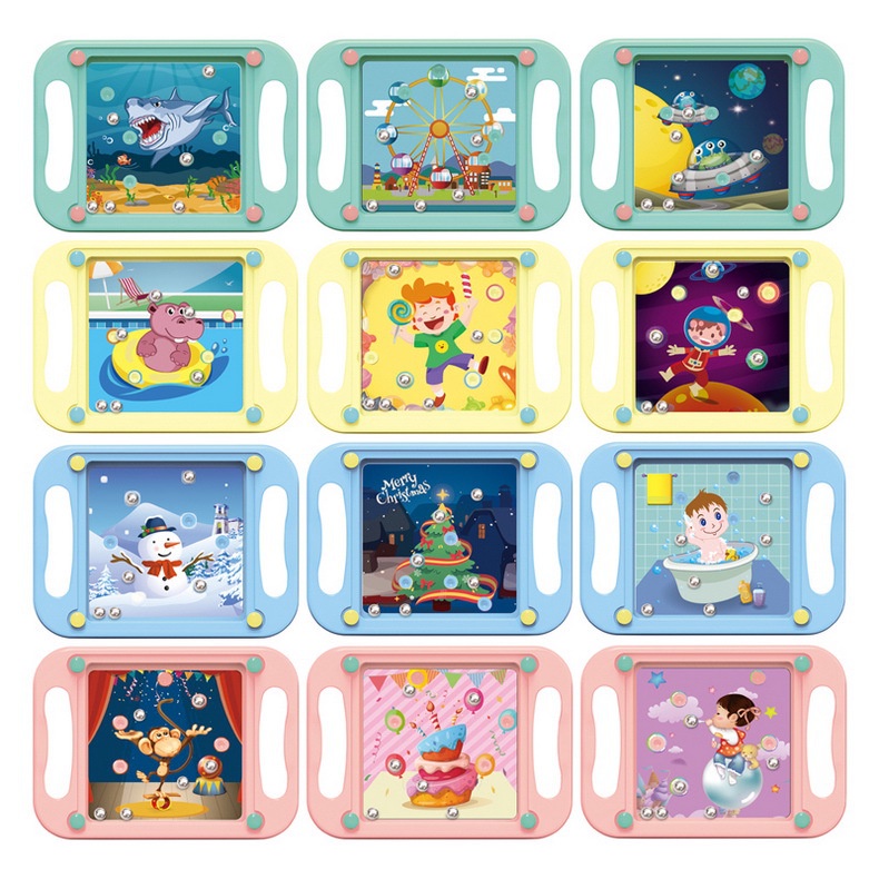 Đồ chơi bóng mê cung cân bằng giáo dục cho bé ZHAN QI TOYS