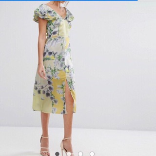 Váy hoa asos UK6