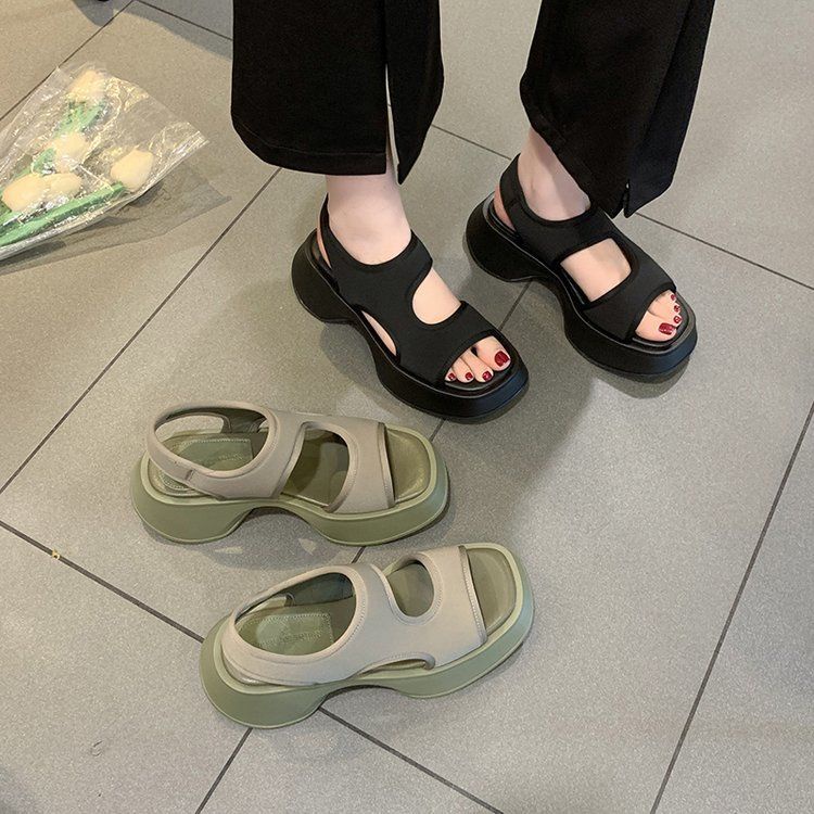 Sandal Thể Thao Đế Dày Thiết Kế Mới Thời Trang Dành Cho Mùa Hè