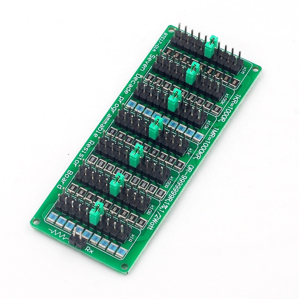 DIYMORE Bảng mạch điện trở 8 phần 0.1R / 1R - 9999999 tiện dụng