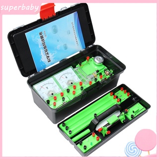 |superbaby| bộ đồ chơi thí nghiệm khoa học bảng mạch nam châm kèm hộp