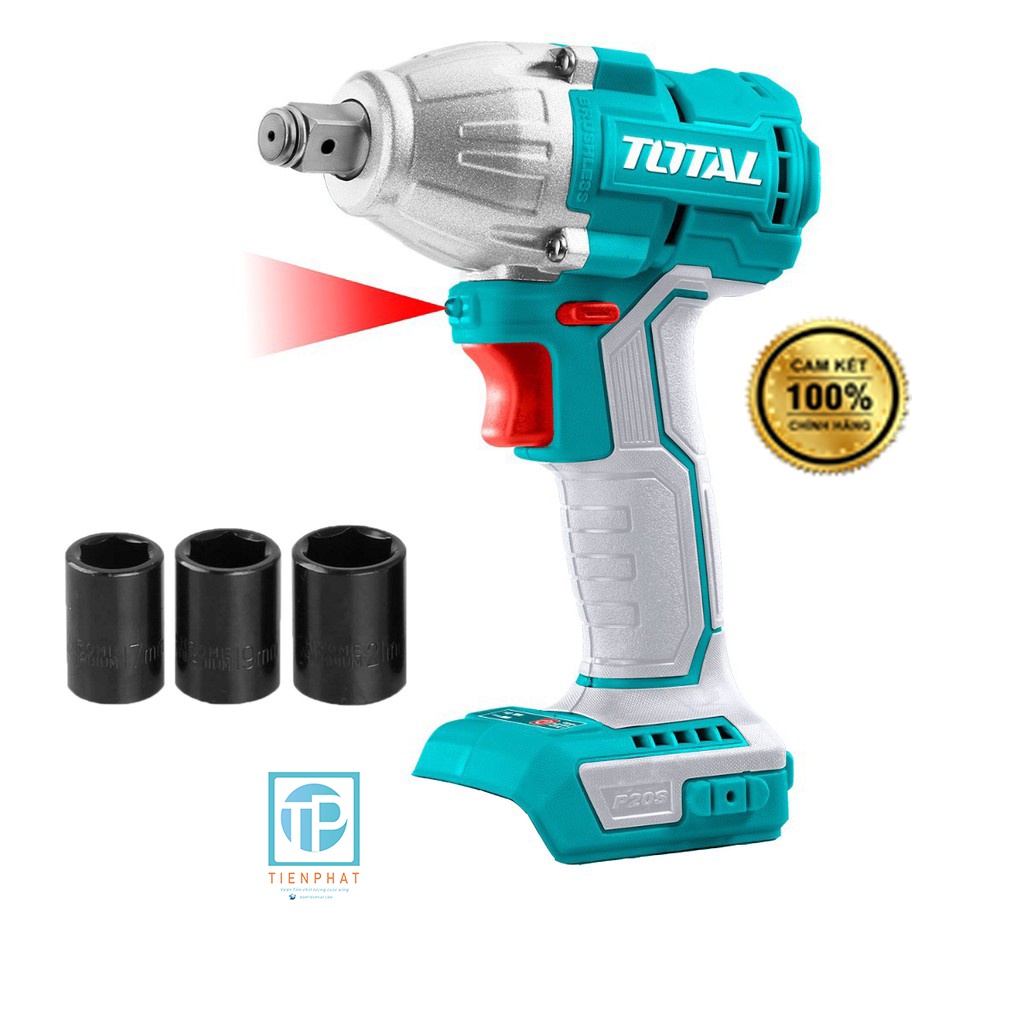 Thân máy siết bulong PIN 20V TIWLI20020 – Đầu siết bulong 20V/2.0A TOTAL TOOLS WORD