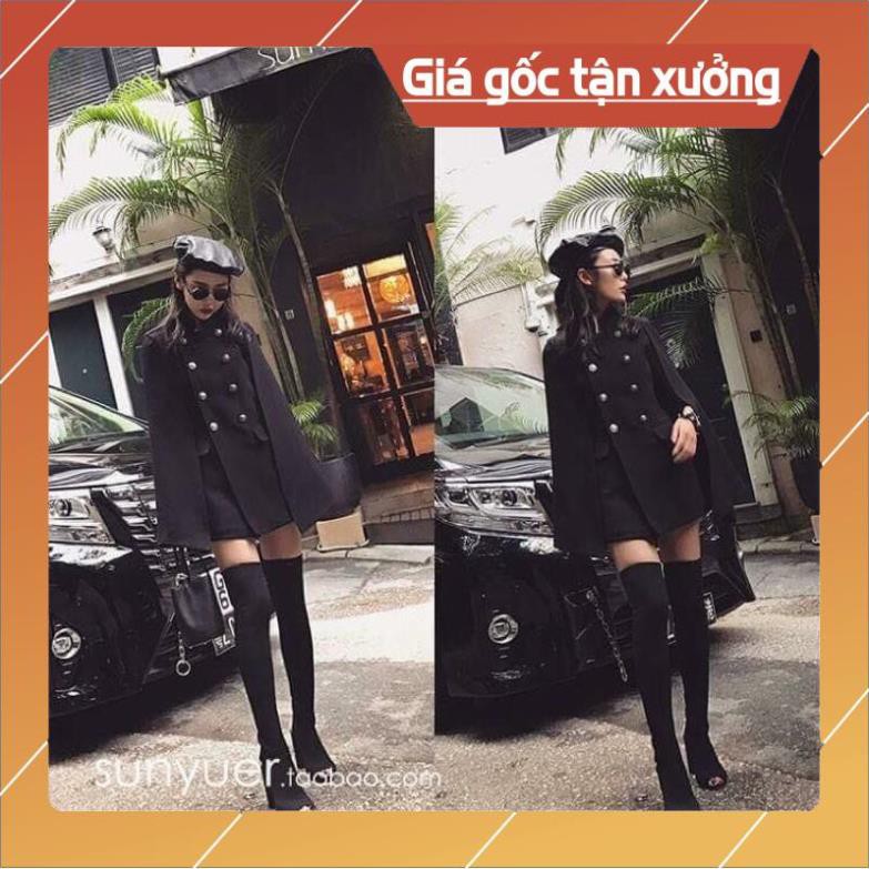 Áo dạ cape- áo dạ choàng tay cánh dơi- chất liệu dạ mịn cao cấp | BigBuy360 - bigbuy360.vn