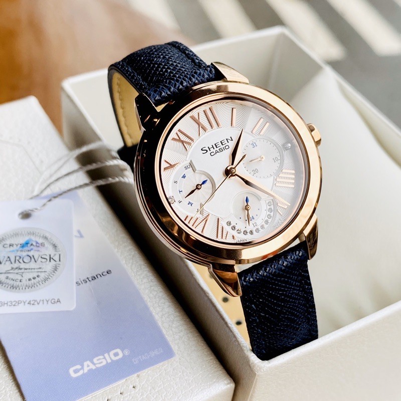Đồng Hồ Nữ Casio SHE-3059PGL-5AUDR