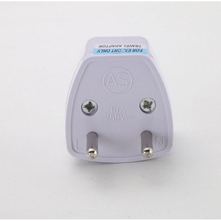 Phích cắm chuyển đổi 3 chấu sang 2 chấu thách thức mọi loại phích 3 chân