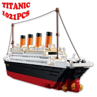 Bộ Đồ Chơi Lắp Ráp Mô Hình Tàu Titanic Thú Vị Cho Bé  lego minecraft