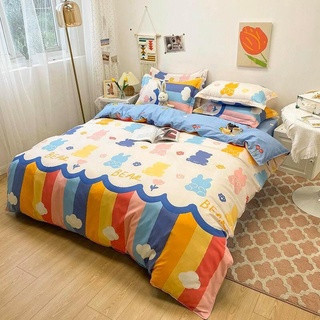 Bộ Drap hè 5 món Cotton Poly cao cấp ( không có ruột )