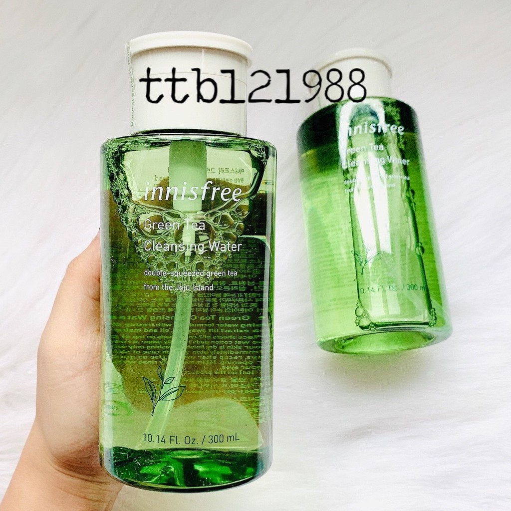 TẨY TRANG INNISFREE GREEN TEA CLEANSING WATER 300ml