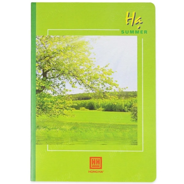 Vở Pupil 4 Mùa - Kẻ Ngang 120 Trang - Hồng Hà 1001 (Mẫu Màu Giao Ngẫu Nhiên)