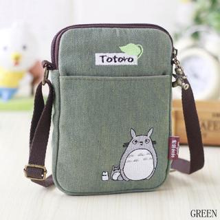 Túi Đeo Chéo Thêu Hoạt Hình Totoro Dễ Thương