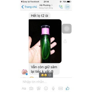 Toner hoa hồng sâm Greenbon