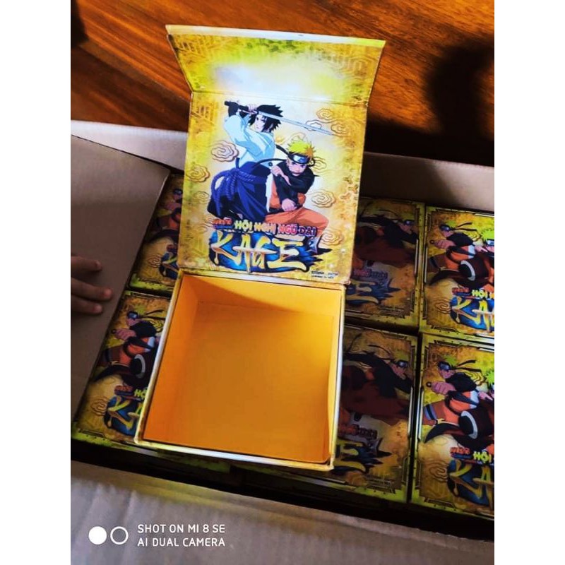 Hộp đựng thẻ phiên bản Ngũ Đại kage - Như mới 99%