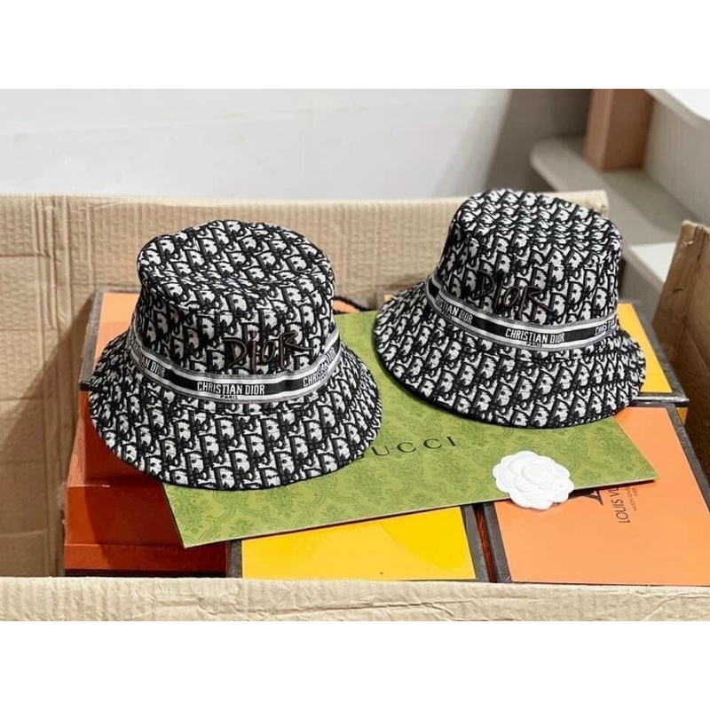 Mũ nón bucket D  I 0 R hoạ tiết đẹp