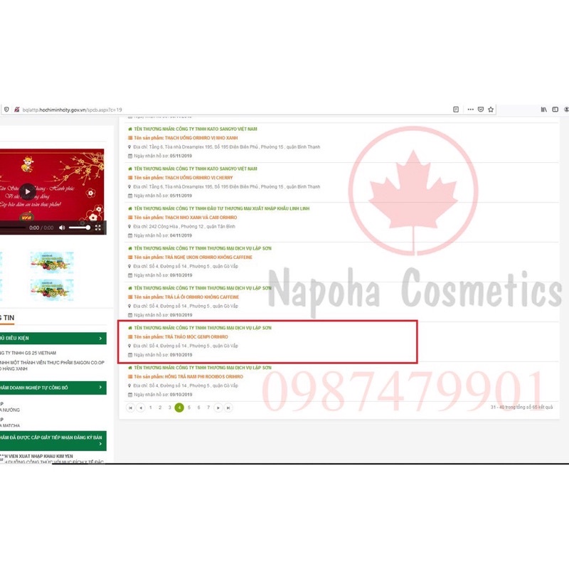 Trà Lá Ổi ORIHIRO Nhật Bản Gói 60 Túi