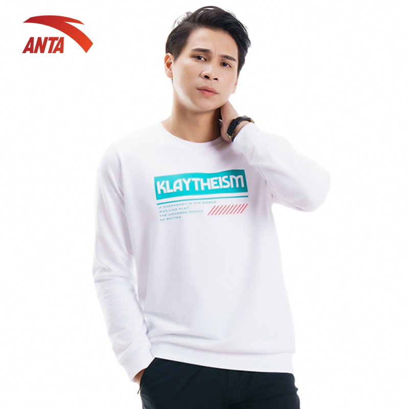 Áo nỉ thể thao nam Anta 852031731-1