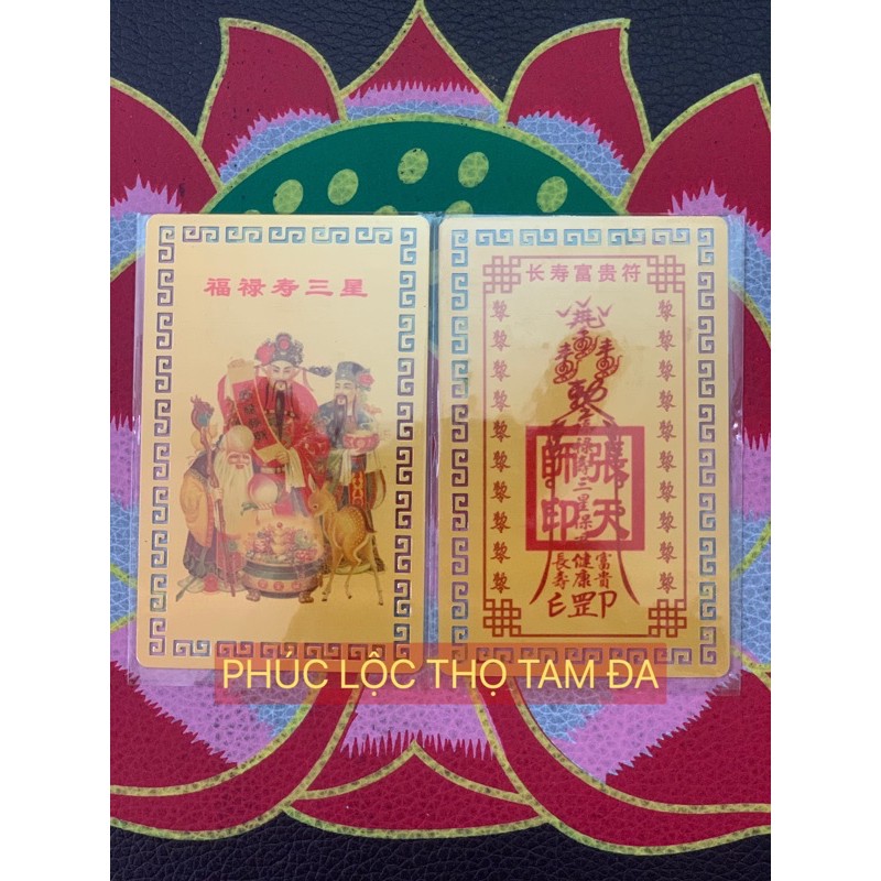 KIM BÀI TAM ĐA PHÚC LỘC THỌ
