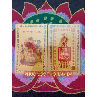 Kim bài tam đa phúc lộc thọ