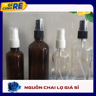 Chai xịt phun sương thủy tinh 15ml/20ml/30ml - chai lọ thủy tinh - chai lọ mỹ phẩm - chai chiết nước hoa