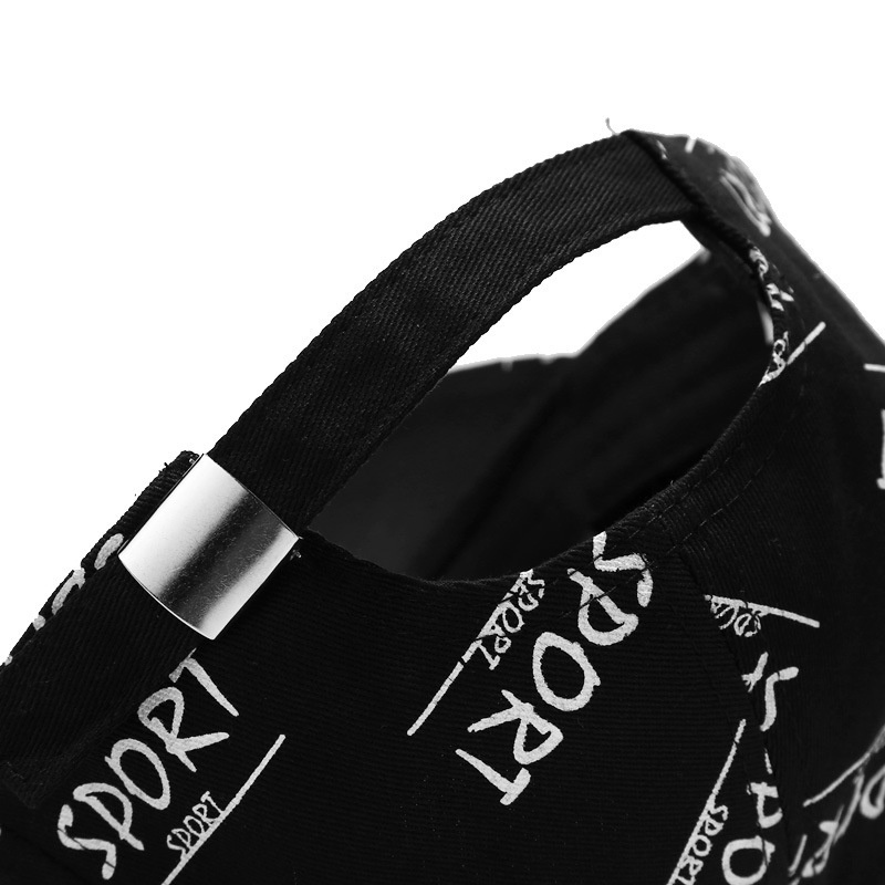 Nón lưỡi trai LINJW thể thao phong cách bóng chày họa tiết Graffiti đơn giản thời trang 2021 dành cho nam và nữ